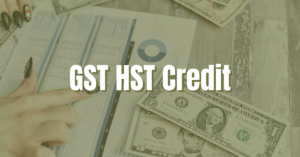 GST/HST Credit