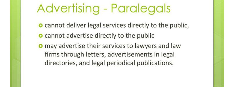 Advertise Paralegals Services